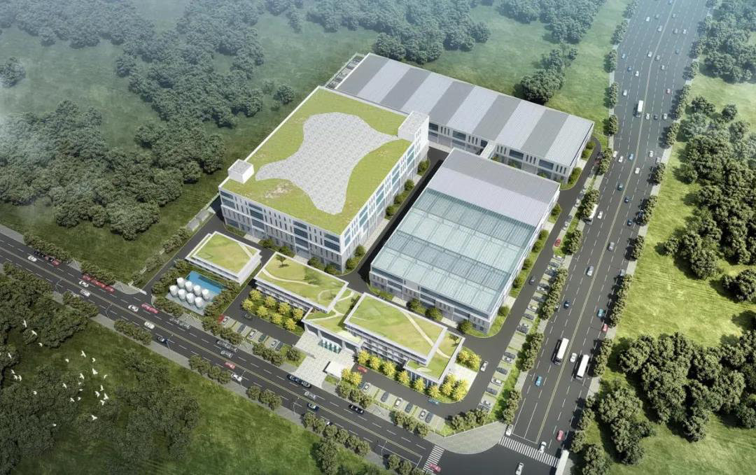 成都MG不朽情缘游戏平台饮片有限公司新厂区效果图